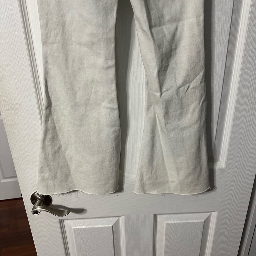 NWT Women's Vervet Alison Flared White Wash Jeans - Picture 9 of 14